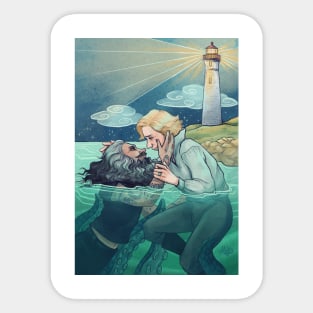 The Lighthouse and the Kraken Sticker
